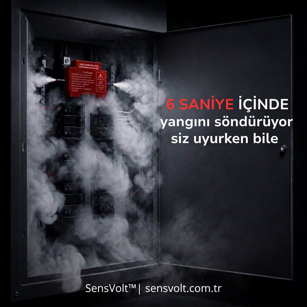 SensVolt™ Yangın Söndürme Cihazı