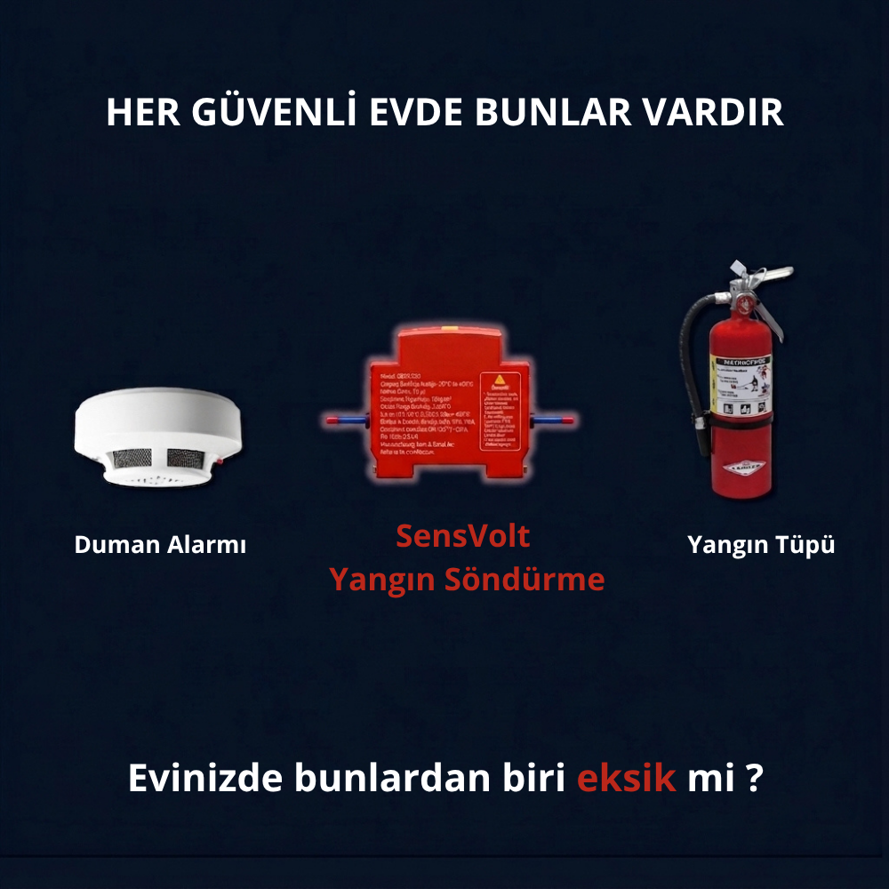 SensVolt™ Yangın Söndürme Cihazı